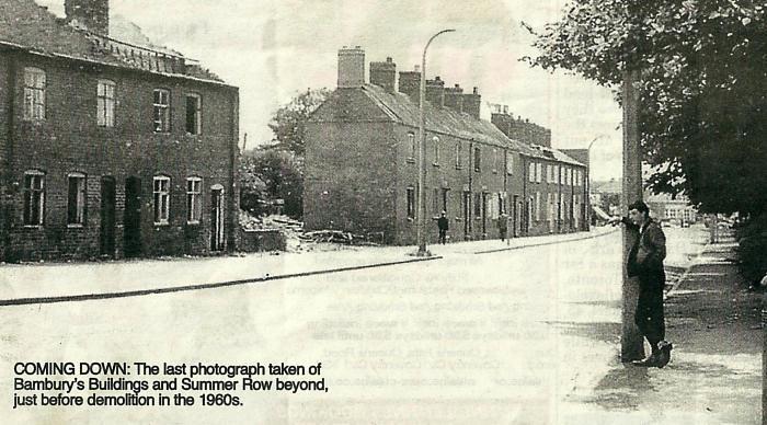 Demolishing of Banbury Cottages